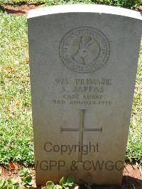 Dar Es Salaam War Cemetery - Jaffas, S